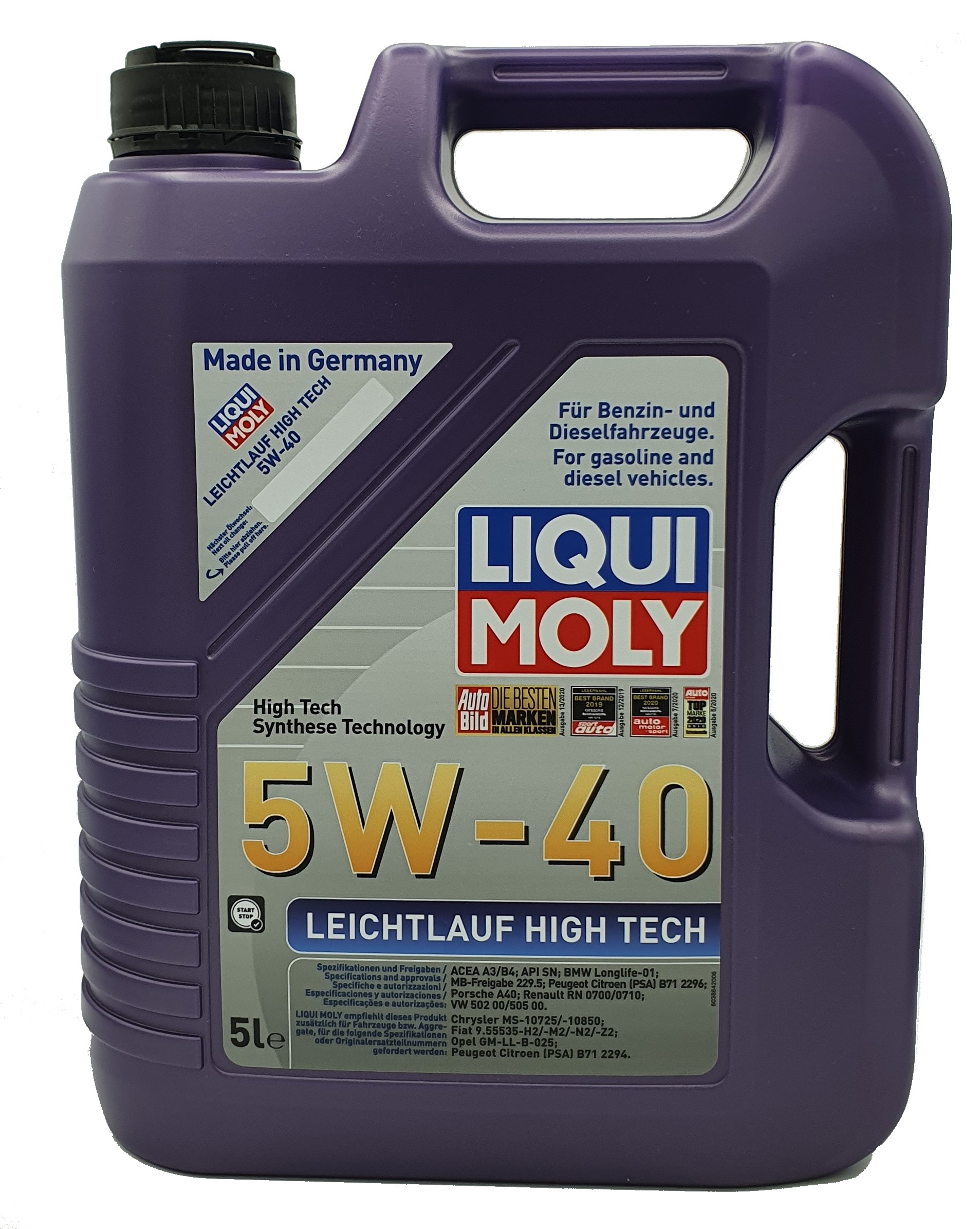 Liqui Moly Leichtlauf High Tech 5W-40