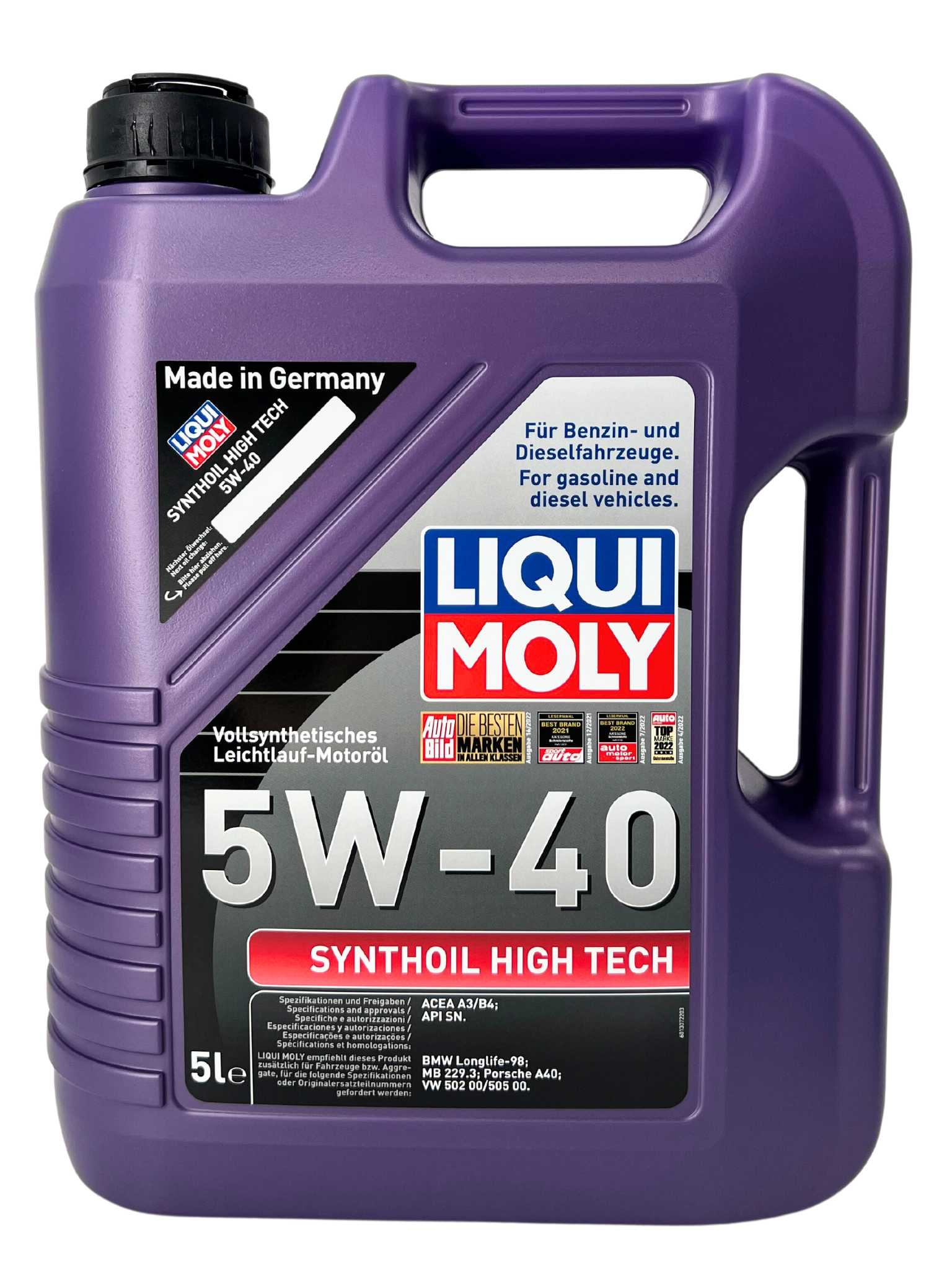 Liqui Moly Synthoil High Tech 5W-40